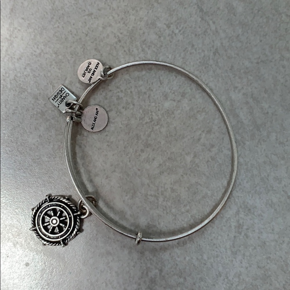 Alex and Ani charm bangle